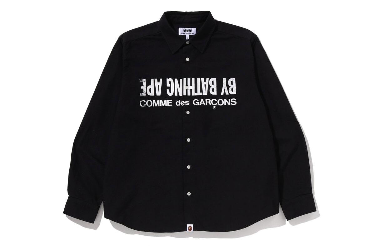 CDG OSAKA X BAPE OXFORD SHIRT ¥28,600