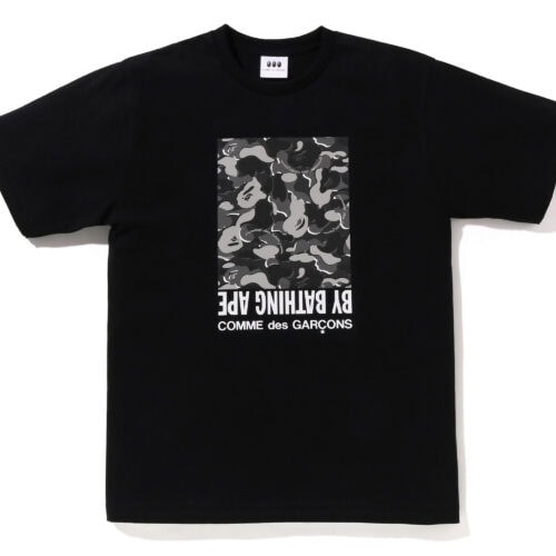 CDG OSAKA X BAPE CAMO BOX TEE ¥14,300