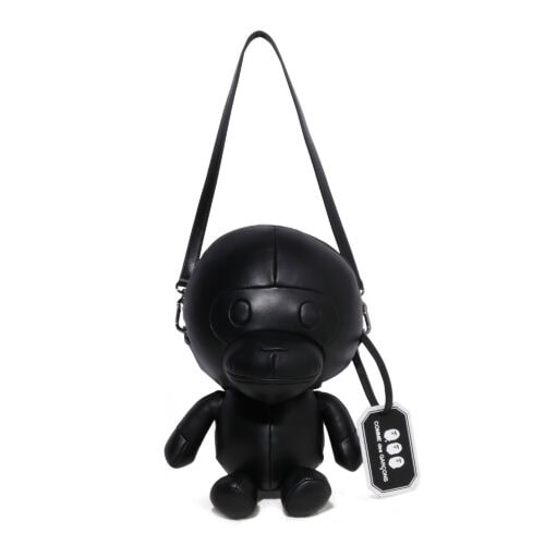 CDG OSAKA X BAPE BABY MILO LEATHER SHOULDER BAG ¥88,000