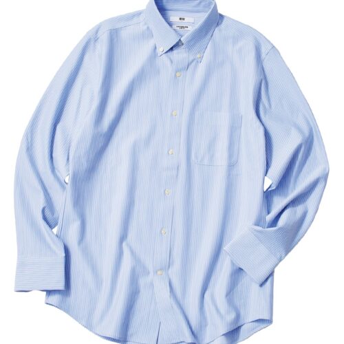 UNIQLOの名品『スーパーノンアイロンスリムシャツ ボタンダウン』