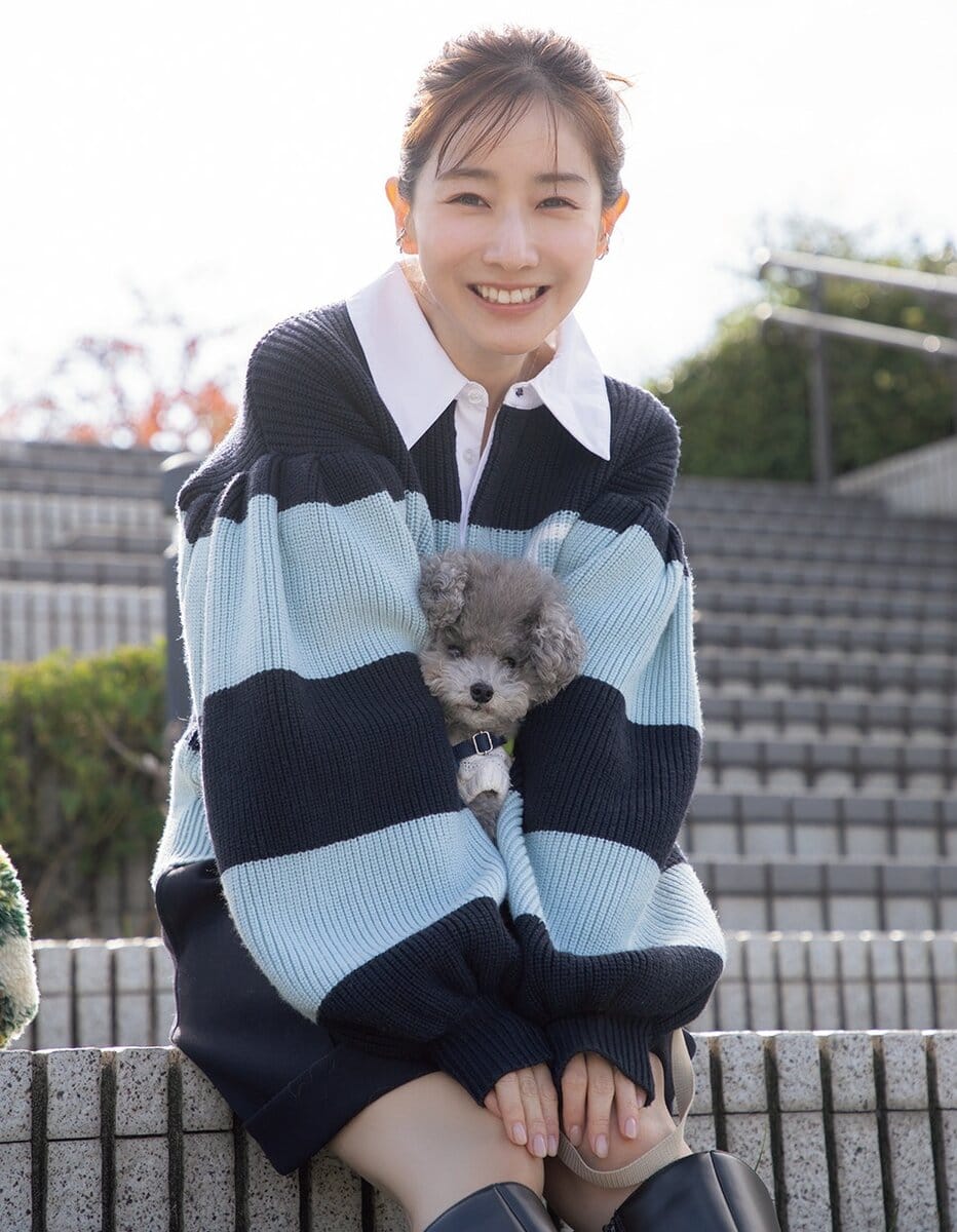 雑誌smart/田中みな実の連載「となりのみな実さん」episode 65 みな実さんの開運行動