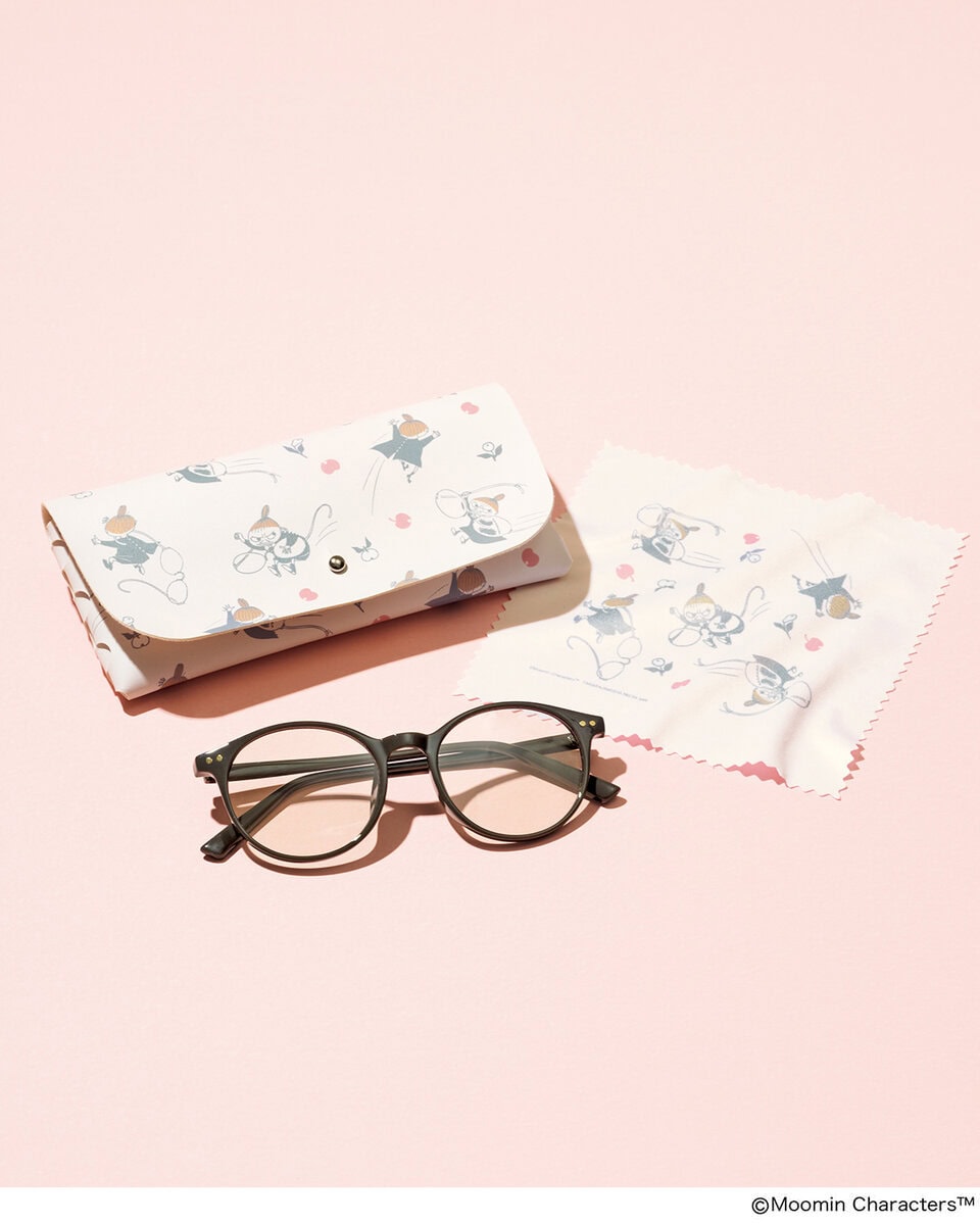 リンネル7月号増刊の付録は「「ムーミン」UVカット率99.9％＊リトルミイがかわいい！調光サングラス、ケース、眼鏡ふきセット