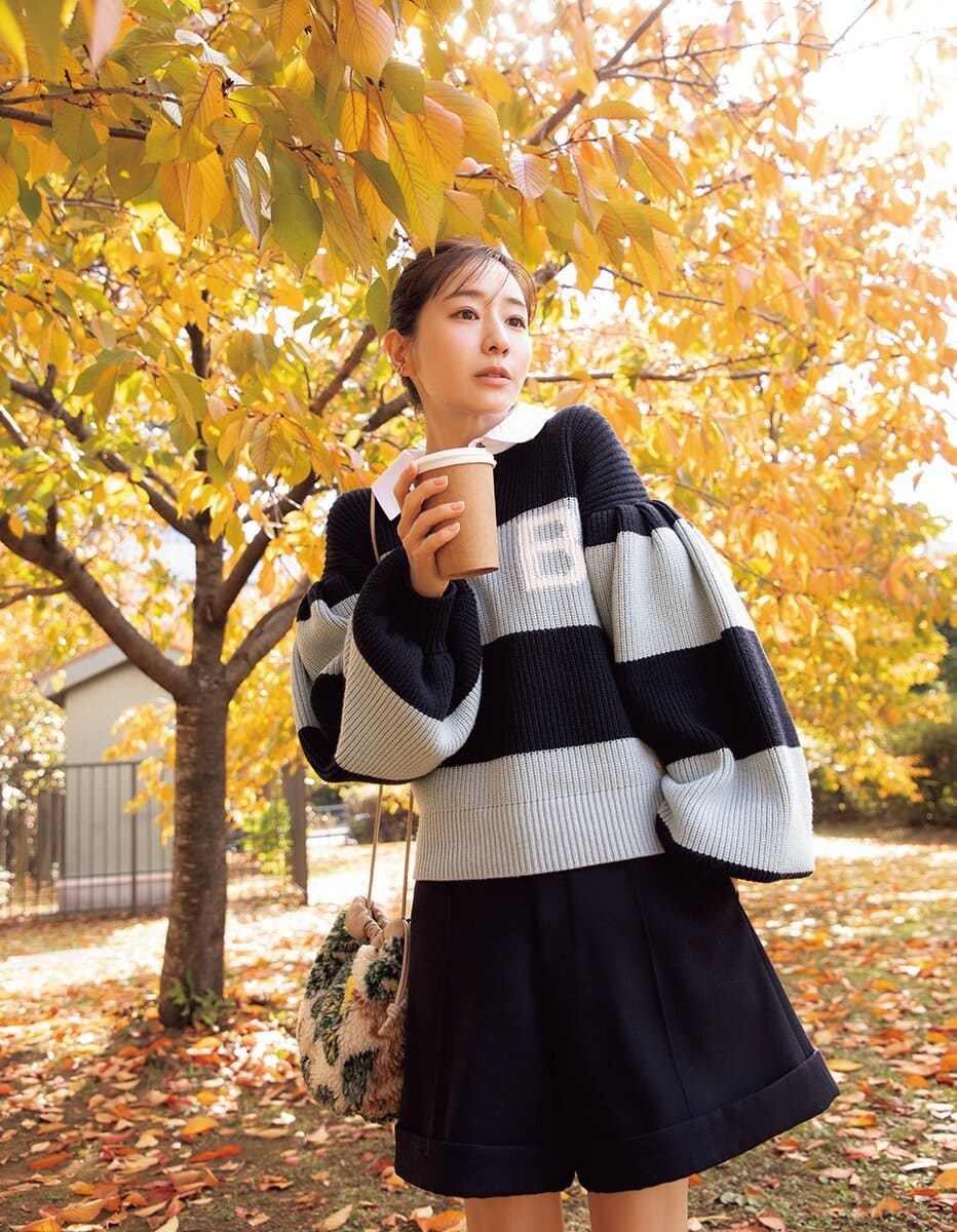 雑誌smart/田中みな実の連載「となりのみな実さん」episode 65 みな実さんの開運行動