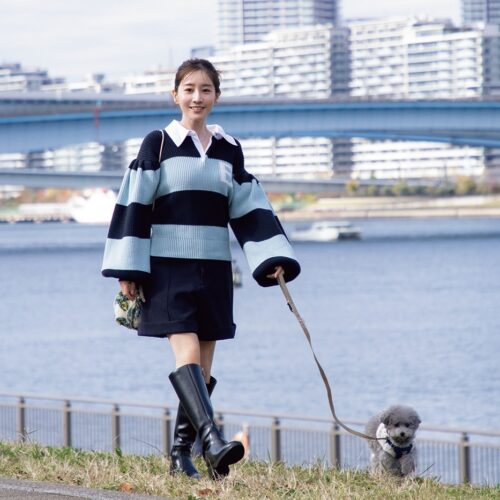 雑誌smart/田中みな実の連載「となりのみな実さん」episode 65 みな実さんの開運行動