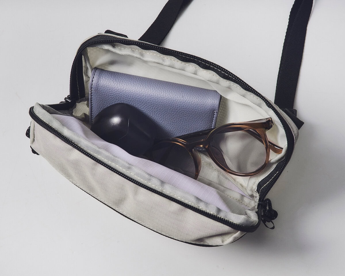 smart6月号特別付録 コールマンの背面メッシュ&キーフック付きショルダーバッグ