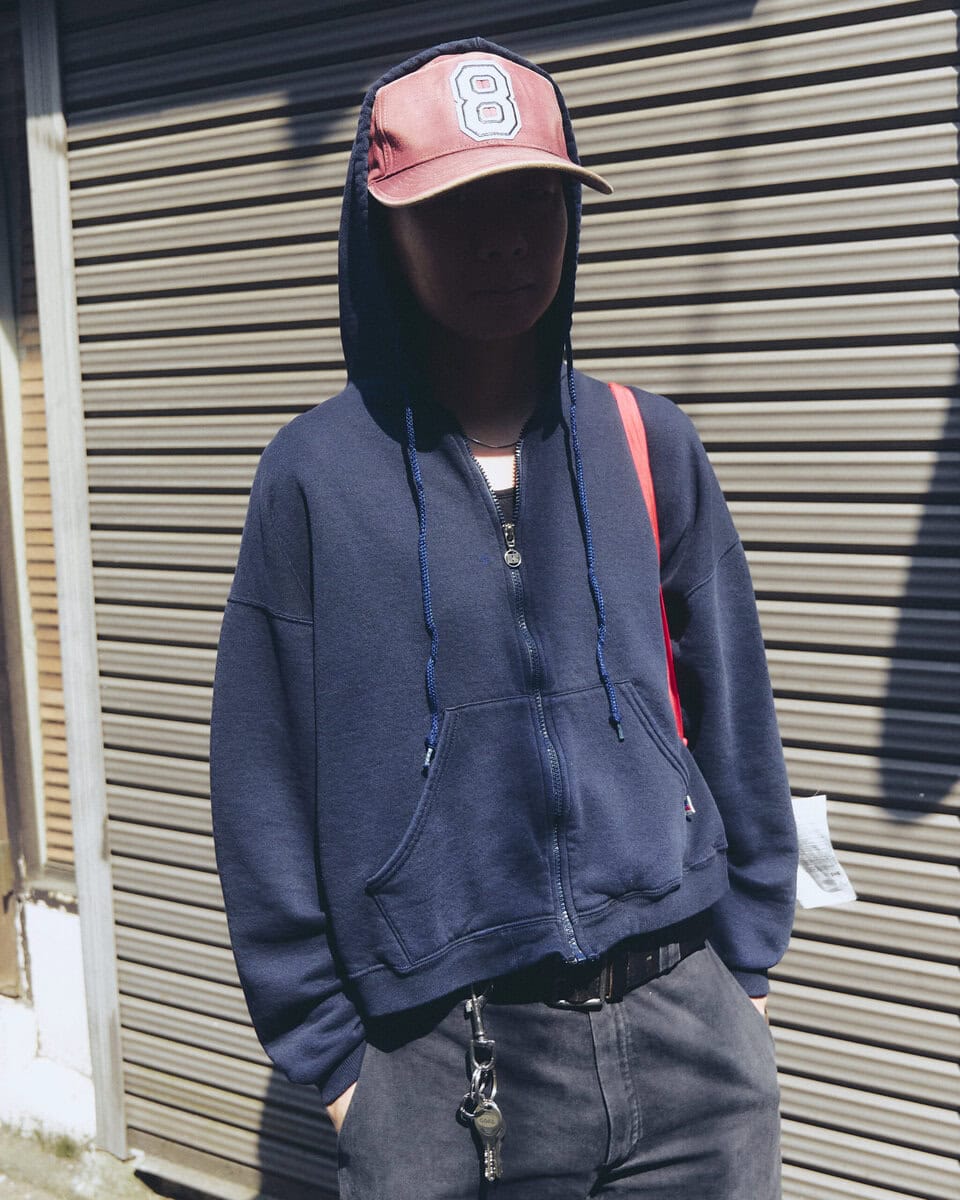 【30代スナップ】足元のヴァンズスリッポンでストリート感を演出