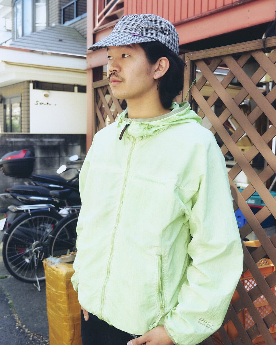 【20代スナップ@渋谷】上下グラミチで揃えた春色アクティブコーデ