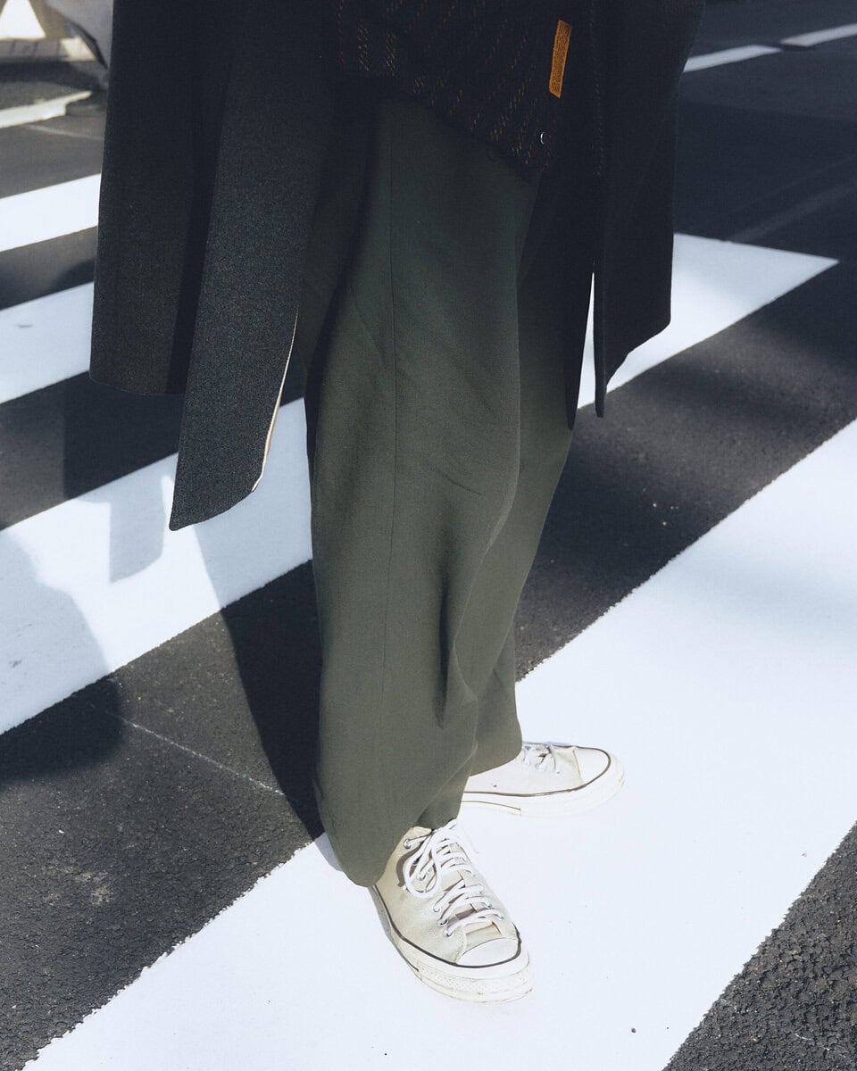 【スナップ】きっちりカジュアルの“きっちり”ポイントはやはり襟付きシャツ