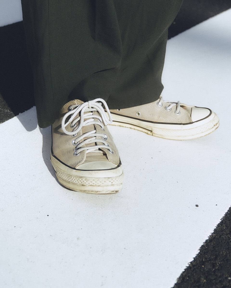 【スナップ】きっちりカジュアルの“きっちり”ポイントはやはり襟付きシャツ