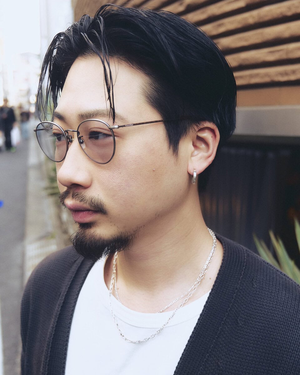 【スナップ】短丈カーディガン&白Tインで軽やかに春らしく