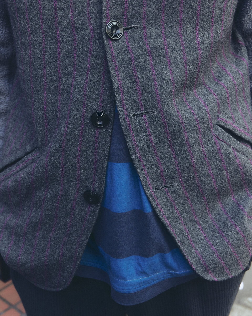 【20代スナップ】インナーとスニーカーの柄がいいスパイスに