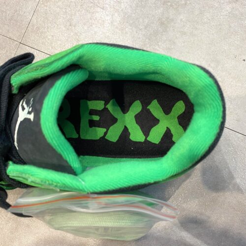 Travis Scott × Nike（トラヴィススコット × ナイキ）のジョーダン ジャンプマンジャック CJ1 T-Rexx 