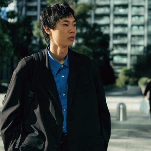 一枚で休日のきれいめカジュアルにも着回しできる『フレッシュサービス』のジャケット