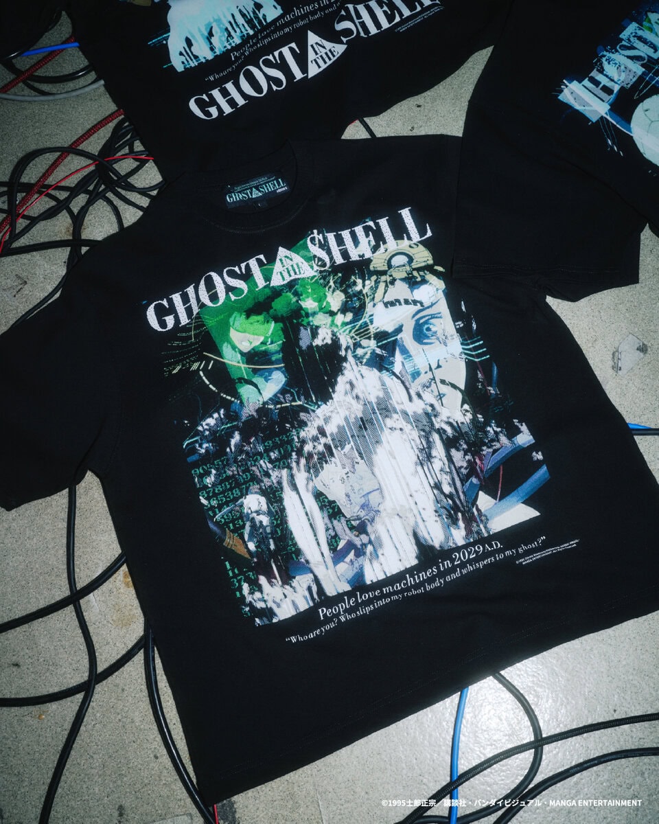 GHOST IN THE SHELL × Kosuke Kawamura × atmos T-shirt 03 ¥12,100