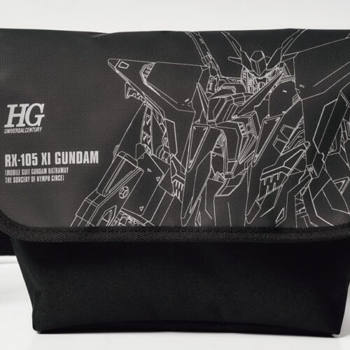 smart7月号特別付録「HG 1/144 Ξクスィ―ガンダム」デザインリフレクタープリントメッセンジャーバッグ