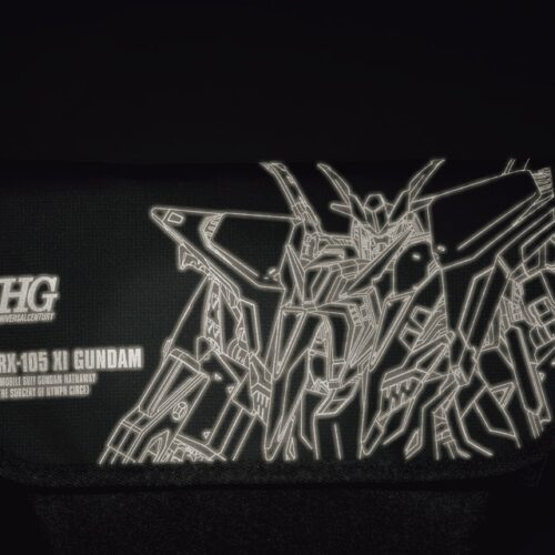 smart7月号特別付録「HG 1/144 Ξクスィ―ガンダム」デザインリフレクタープリントメッセンジャーバッグ