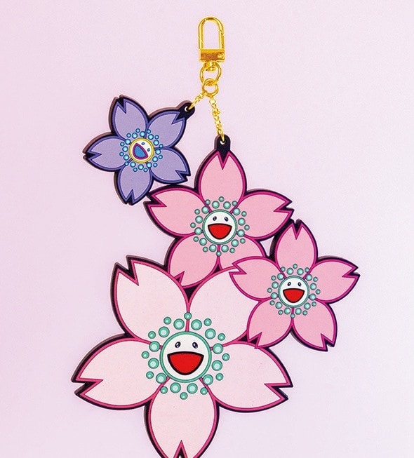Rubber Keyring "Cherry Blossom