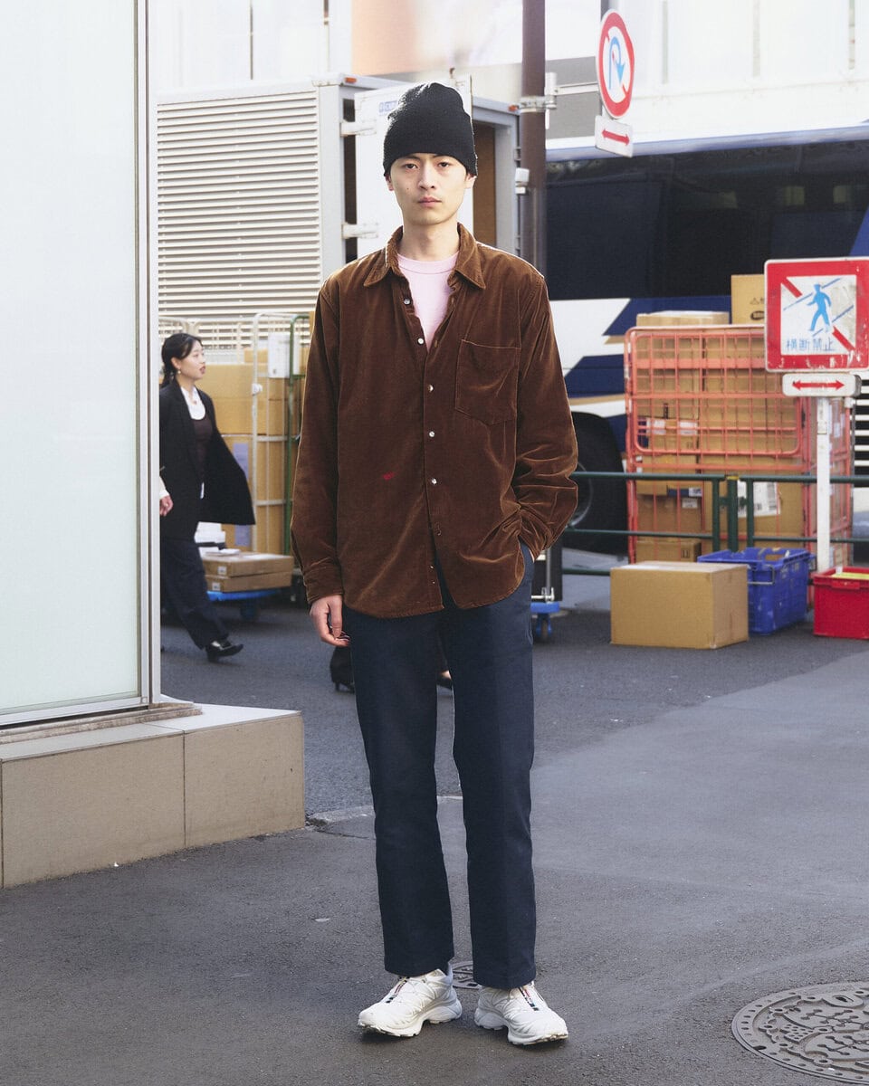 【20代スナップ@原宿】自身の体型を知り尽くした「着慣れた」アイテムセレクト