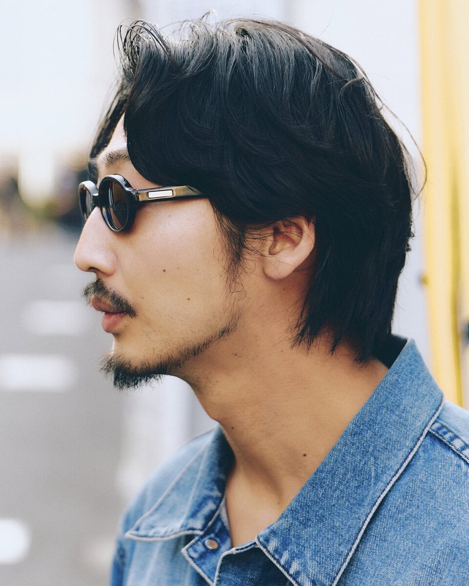 【30代スナップ@下北沢】上下デニムに70sローパーブーツがクール