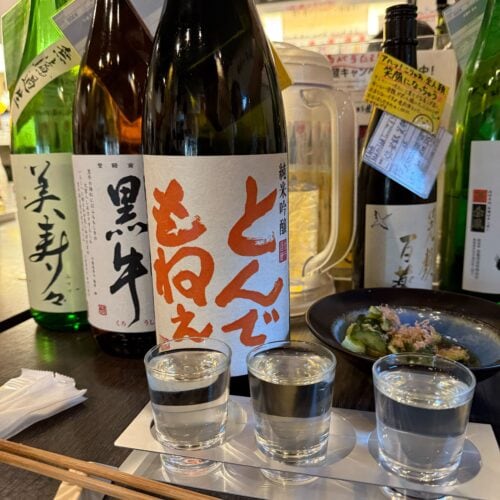 セット②｜旨み・個性派の4杯：美寿々／黒牛／とんでもねぇ