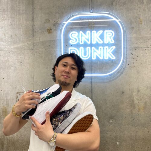 SNKRDUNK 原宿店 店長・本間和真さん