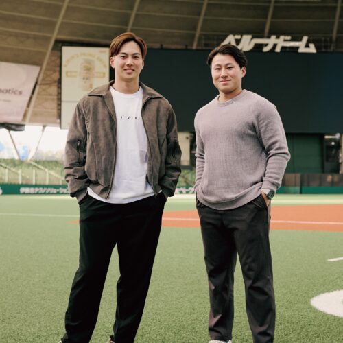埼玉西武ライオンズの渡部聖弥選手と長谷川信哉選手の私服スナップ