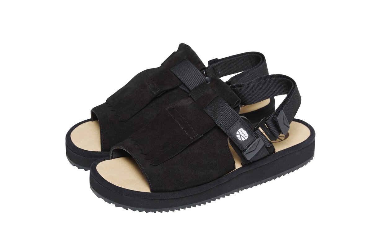 OPEN TOE MULE KILT SUEDE ¥17,930