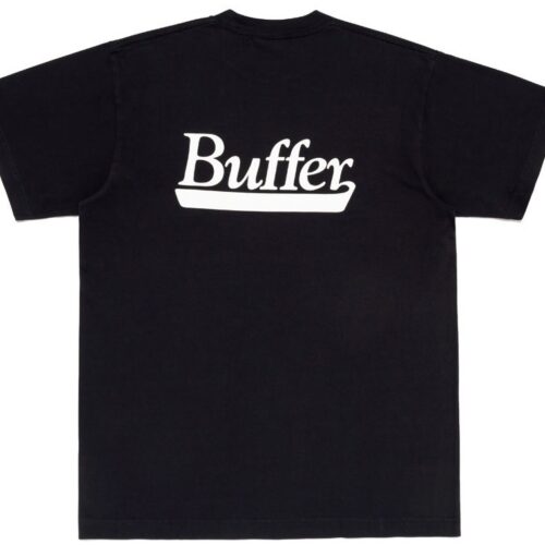 西山徹氏がクリエイティブディレクターを務める新ブランド「Buffer(バッファ)」のTシャツ