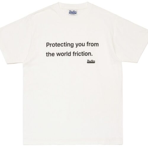 西山徹氏がクリエイティブディレクターを務める新ブランド「Buffer(バッファ)」のTシャツ