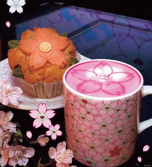 桜ラテ、桜マフィン