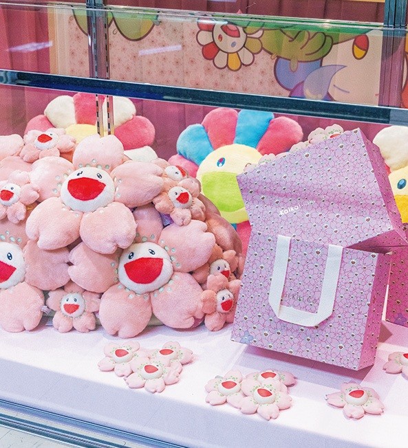 桜仕様のショッパー