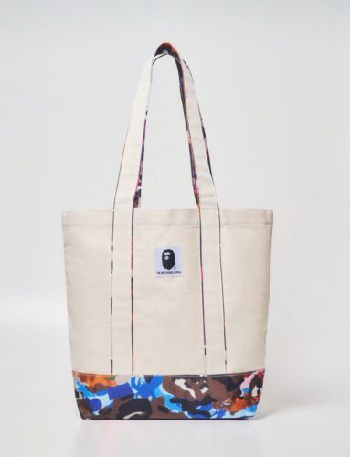 smart2026年8月・9月合併号（通常号） A BATHING APE®
ハイブリッドカモ柄
大容量トートバッグ 