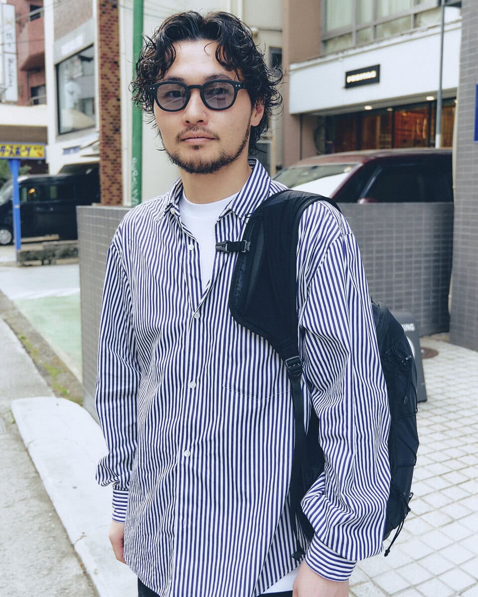 【30代スナップ@渋谷】ミズノ、サロモンという今旬スポーツブランドをうまく取り入れて