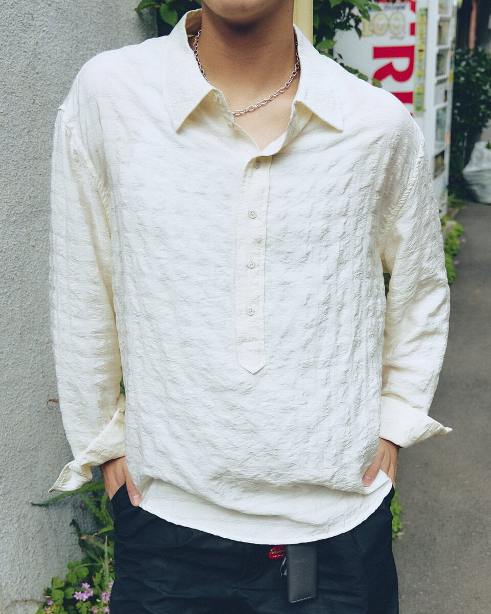 【20代スナップ@原宿】ZARAと古着を軸に構成した「海外」意識コーデ