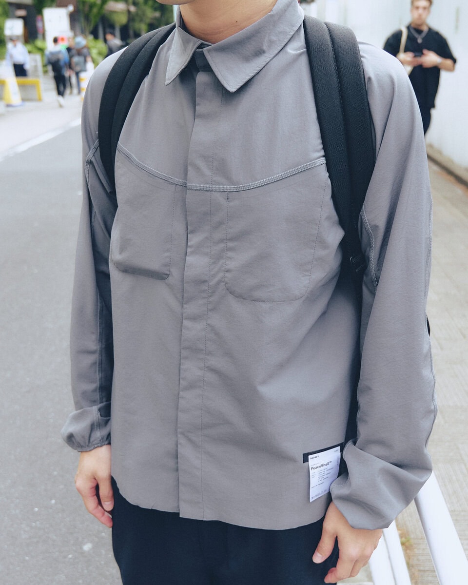 【20代スナップ@渋谷】ダイワピア39のボトムスにナイキのシューズで「今すぐ走り出せる格好」