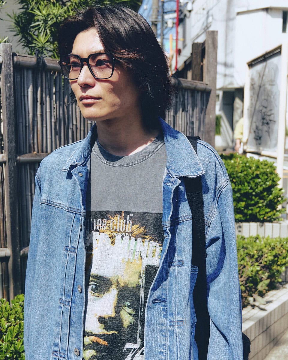【30代スナップ@原宿】渋Tシャツ&渋サングラスで大人の色気を演出