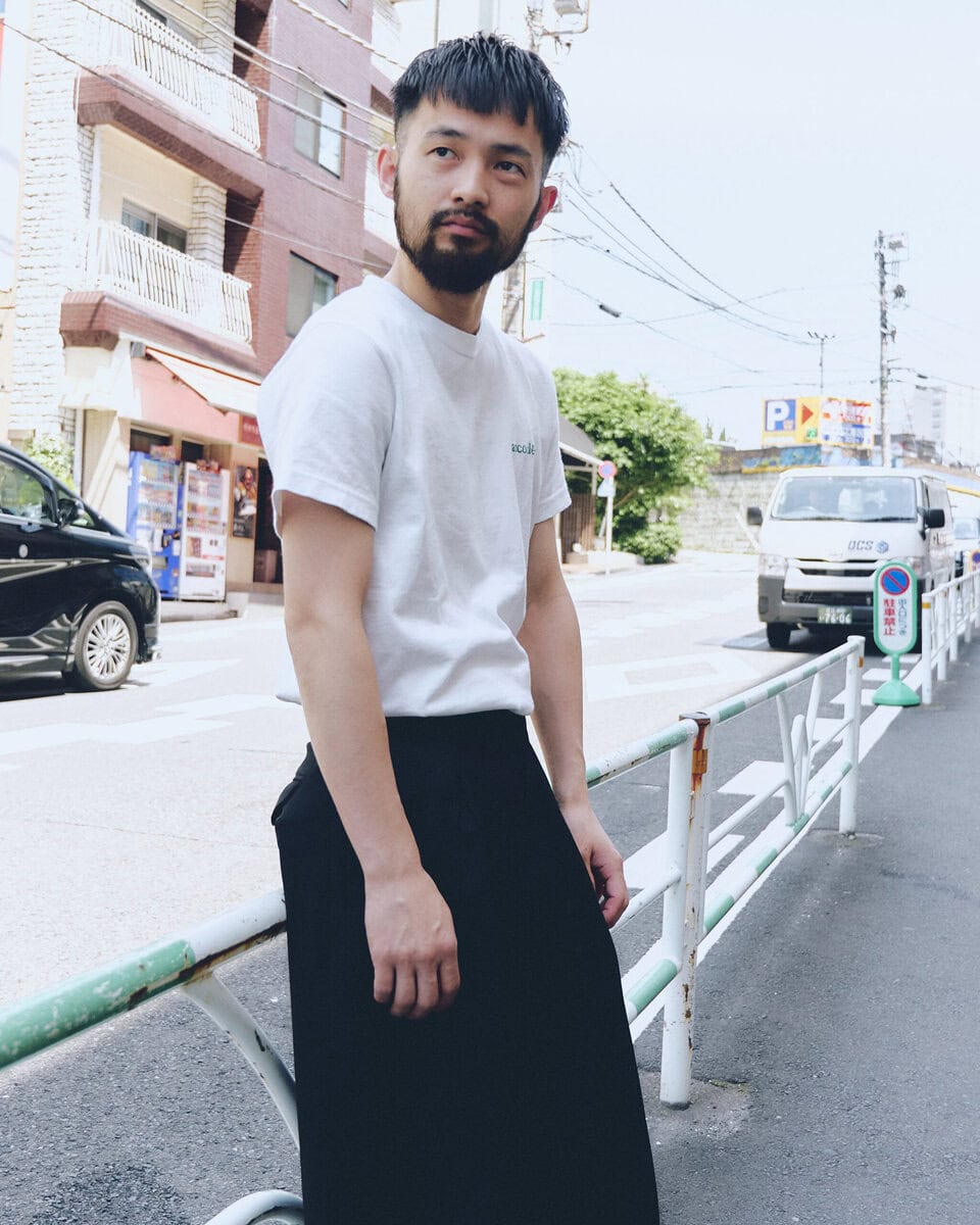 【30代スナップ＠渋谷】kithのスラックスをより際立たせるためのTシャツタックイン