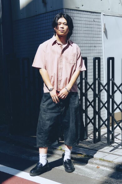 【20代スナップ@下北沢】全身リメイクのアイテムで“丈感”を意識