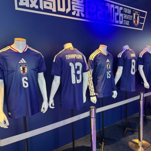 ユニフォーム展示