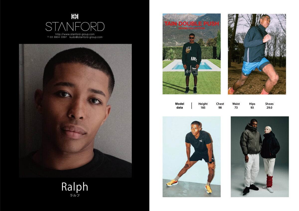STANFORD所属のモデル・ラルフの好きなものは?