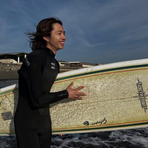 STANFORD所属のモデル・木谷生の好きなもの①サーフィン