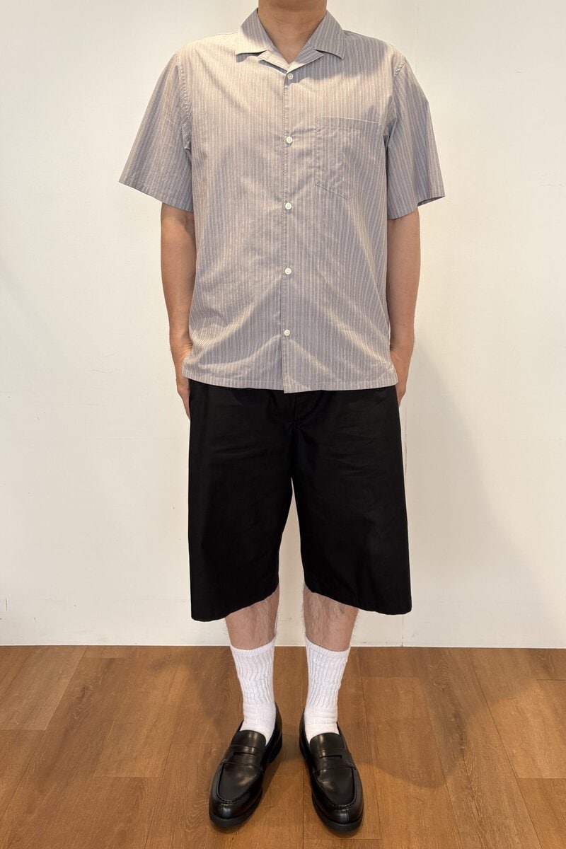 ブロードシャツ 着用