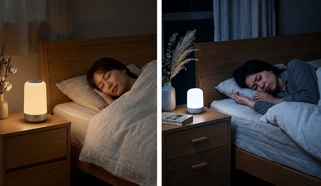 【睡眠の質を爆上げ】寝る前のスマホ時間がご褒美に変わる?スマートガジェット感覚で導入したい「lipro 太陽光スリープライト」