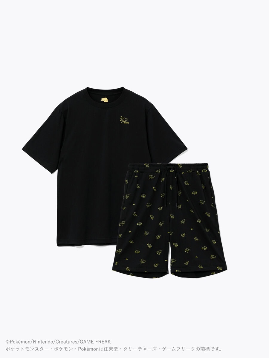 BAKUNE Dry（『Pokémon Sleep』）上下セット_半袖Tシャツ・ショートパンツ ¥26,400