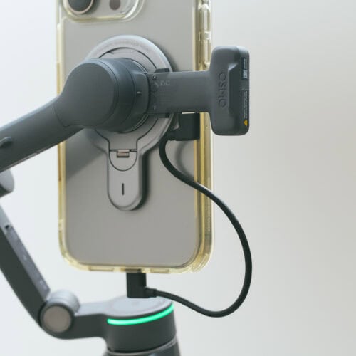 DJI Osmo Mobile 8Pからスマホにも給電可能