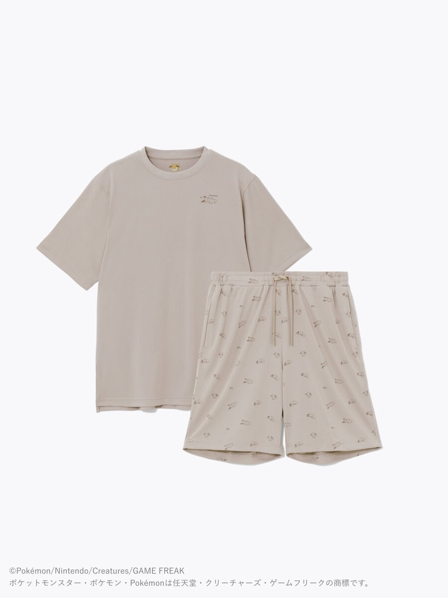 BAKUNE Dry（『Pokémon Sleep』）上下セット_半袖Tシャツ・ショートパンツ ¥26,400