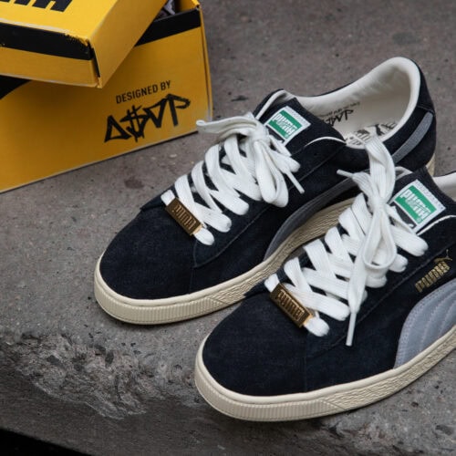 「NEVER NOT SUEDE」キャンペーンでフィーチャーされている「SUEDE」から、PUMAのグローバルアンバサダーであるA$AP Rockyとの最新コラボレーションモデル「A$AP ROCKY X PUMA SUEDE」が登場する。