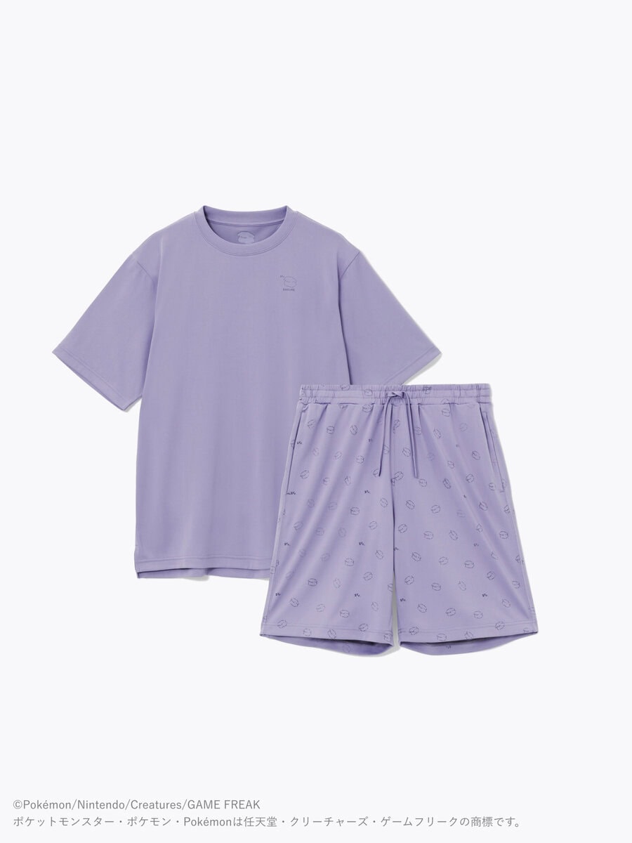 BAKUNE Dry（『Pokémon Sleep』）上下セット_半袖Tシャツ・ショートパンツ ¥26,400