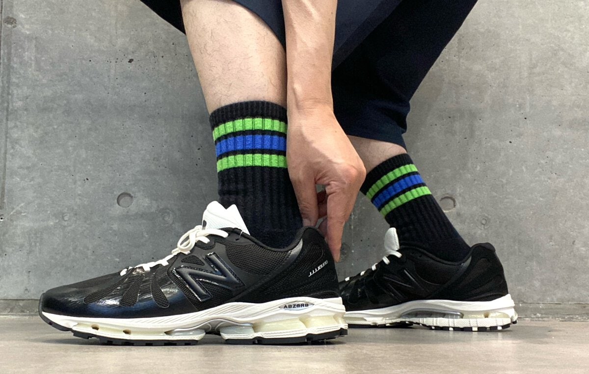 JJJJound × New Balance(ジョウンド × ニューバランス )の1890 "ブラック/ホワイト"
