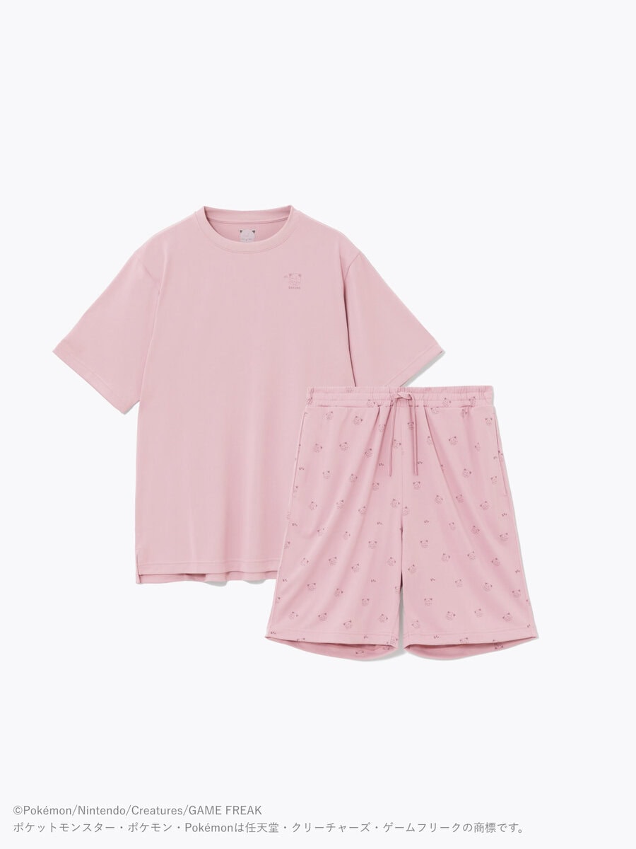 BAKUNE Dry（『Pokémon Sleep』）上下セット_半袖Tシャツ・ショートパンツ ¥26,400